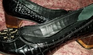 Authentic Black Tory Burch Shoes